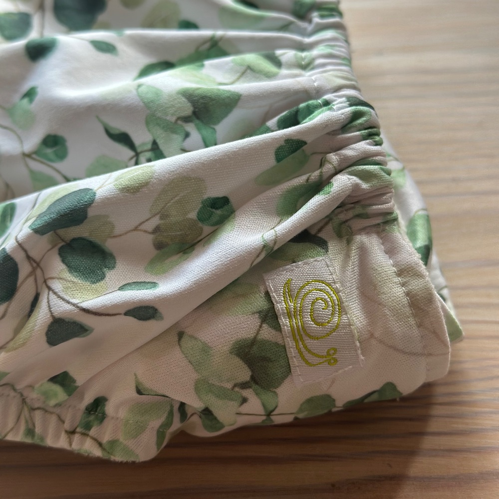 Bare an Boho Newborn Pocketwindel in Eukalyptus