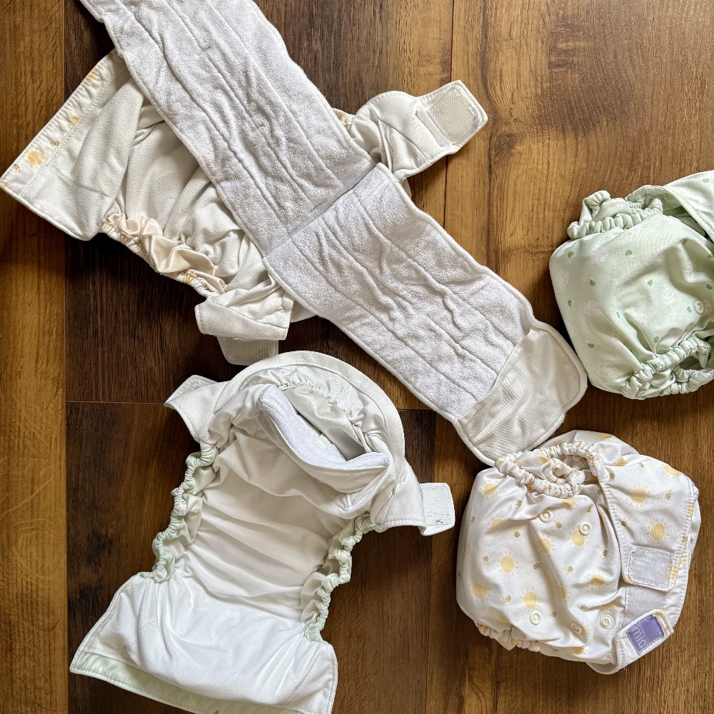 Großes Stoffwindelpaket - Starterset - Bambino Mio, Blümchen, Petit Lulu, TotsBots