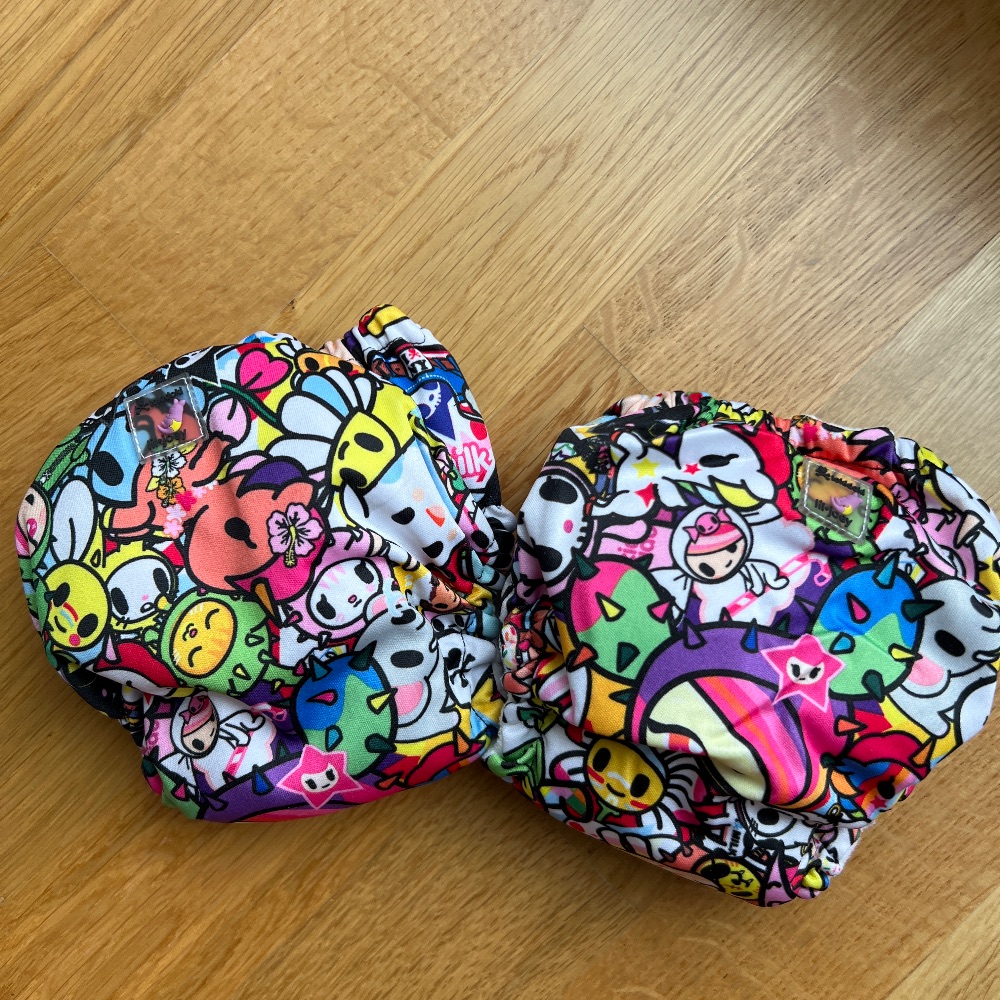 2 Stk Tokidoki Kanga Care Lil-Joey AlO für Neugeborene Stoffwindel