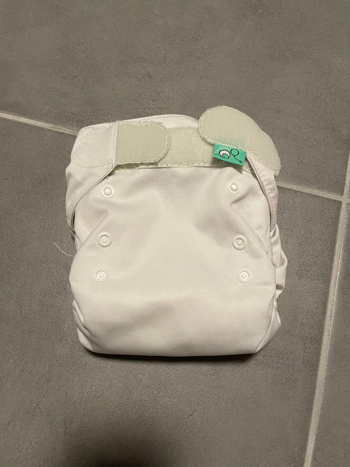 TotsBots Easyfit Star AIO uni weiß Nachwindel All in One 7-16kg