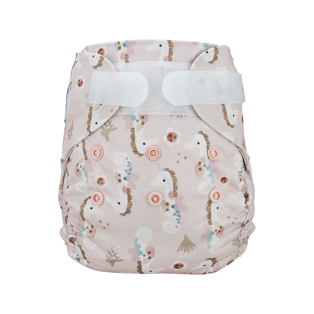 Blümchen Überhose Newborn mit Klettverschluss