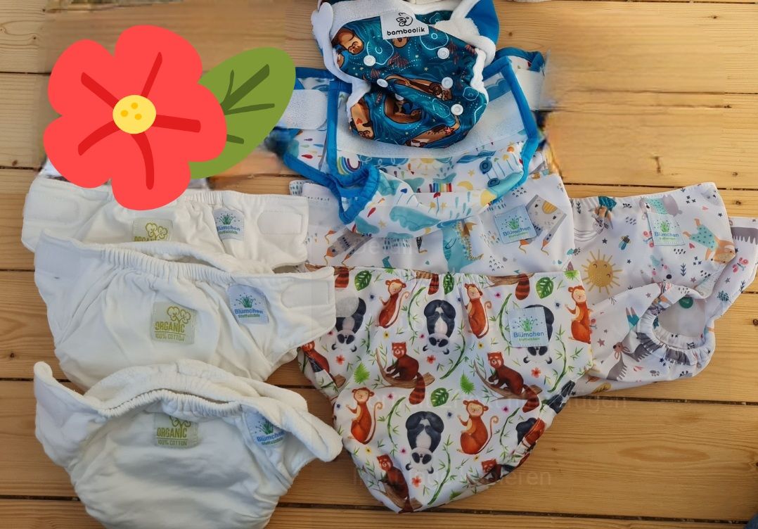 Stoffwindeln Newborn neu