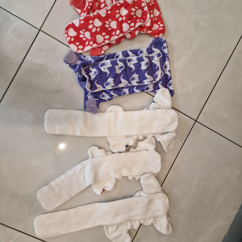 Großes Newborn Stoffwindelset Größe 2 bis 6 kg
