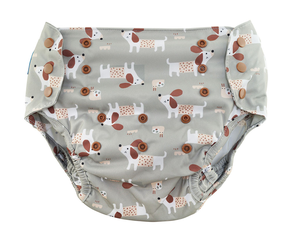Blümchen Überhose XL mit Druckknöpfen