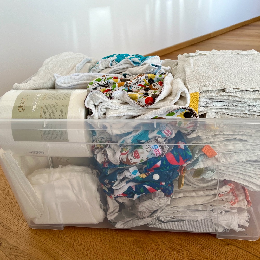 Neuwertiges Stoffwindelpaket