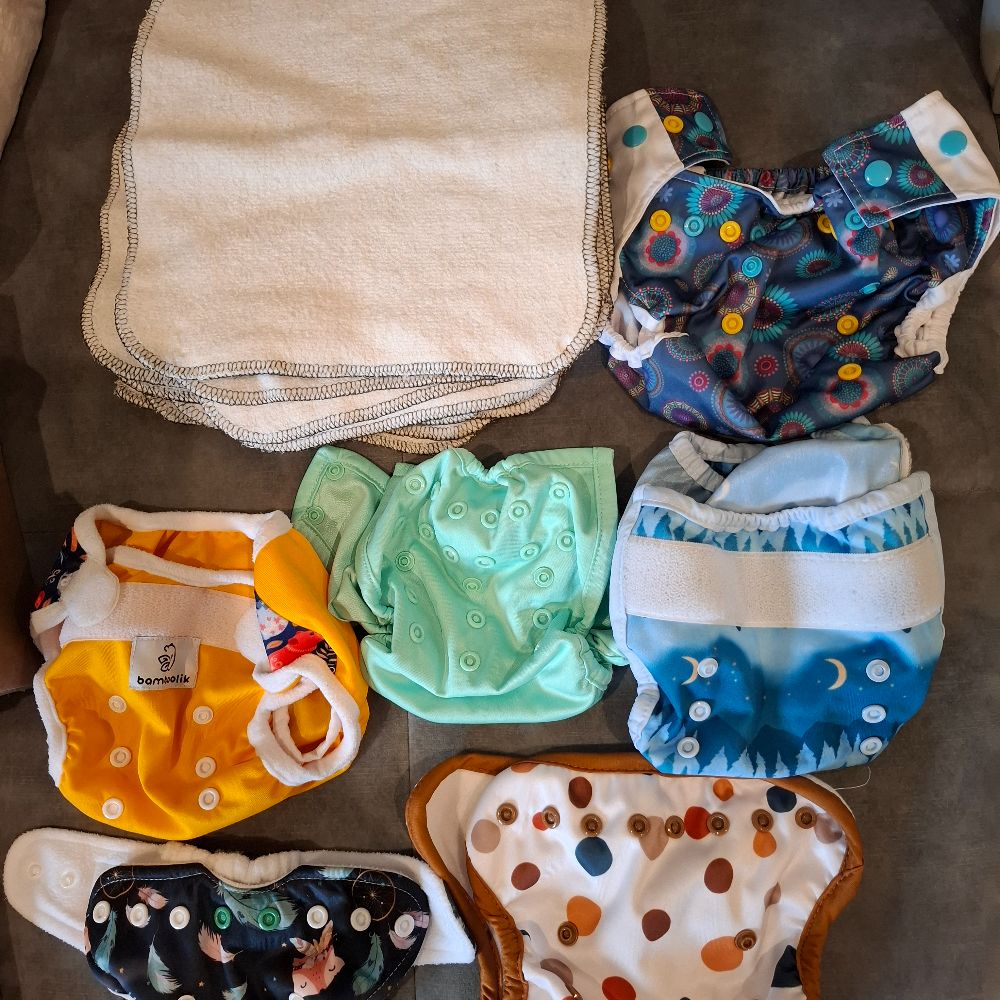 Newborn Stoffwindeln AI2 und AIO