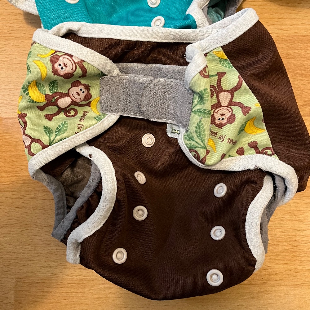 Pull Überhose mit Klett von Bamboolik
