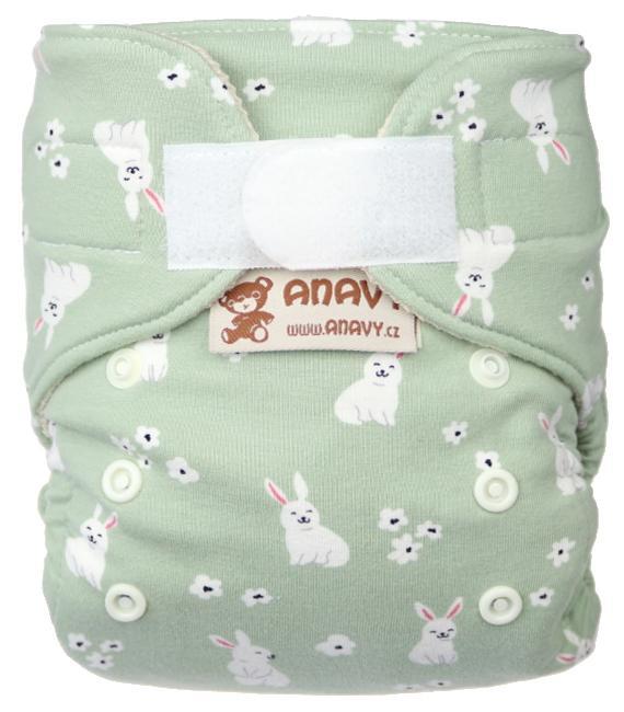 Anavy Wollüberhose Newborn mit Klettverschluss