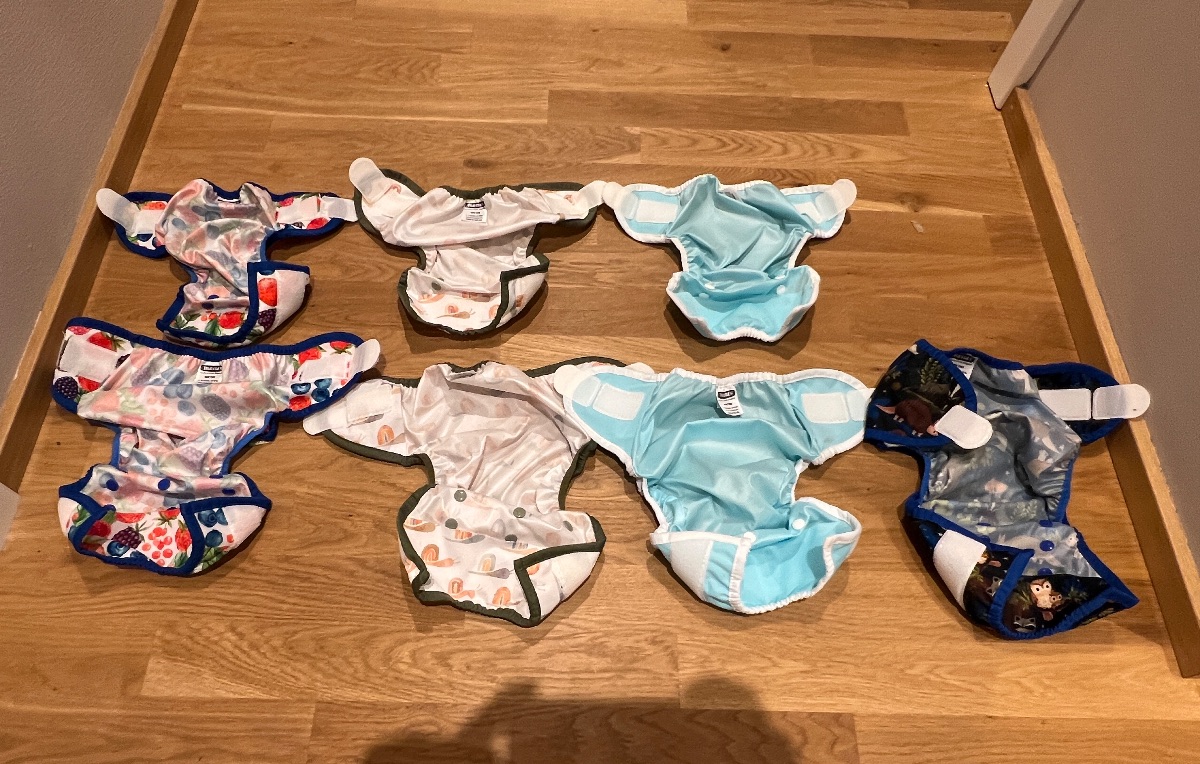 7x Thirsties DuoWrap Überhose, nur gewaschen