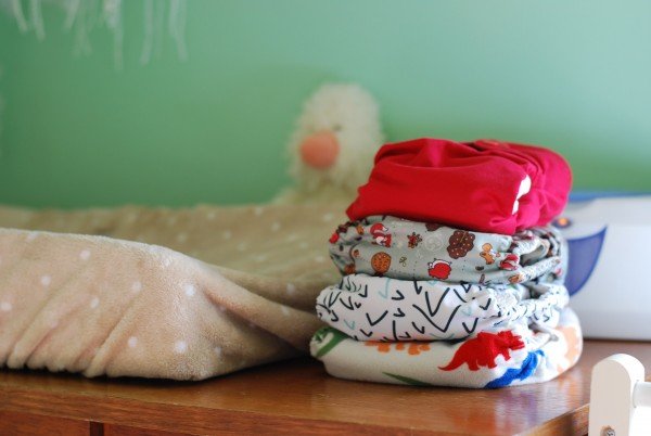 Kita Stoffwindel Starterset (3 Windeln + Wetbag)