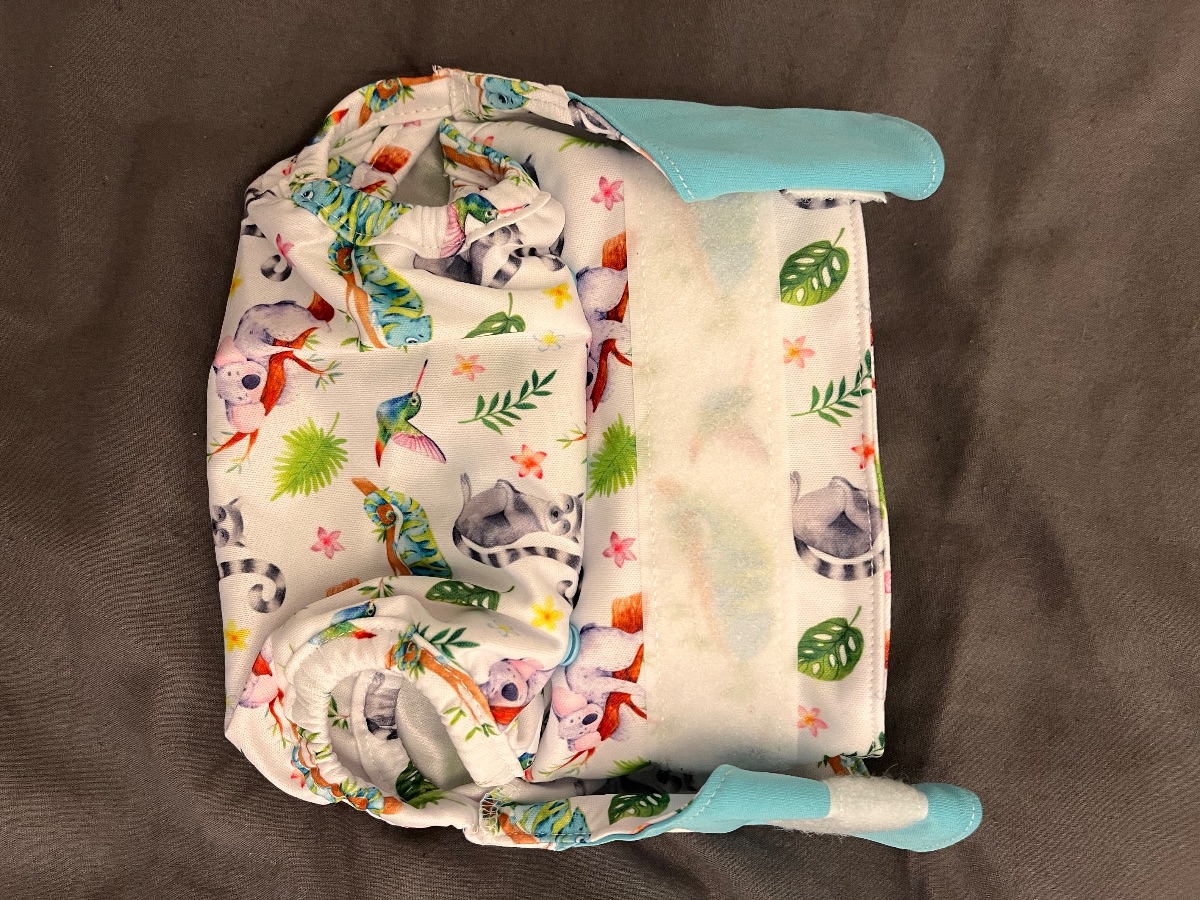 PUL Überhosen Blümchen Bambino Mio Blueberry Petit Lulu