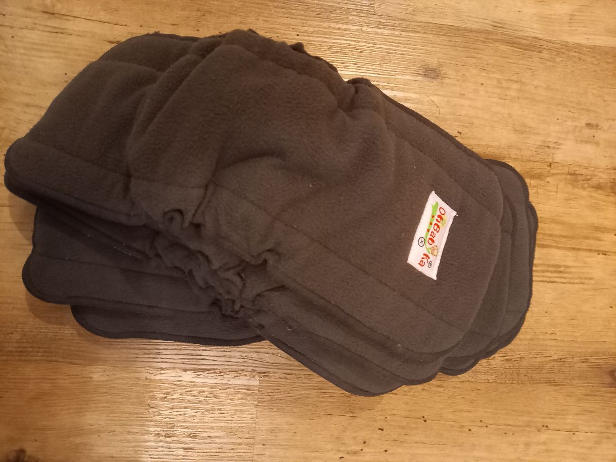 2 Pocketwindeln von OhBabyKa mit Mikrofleece-Einlagen