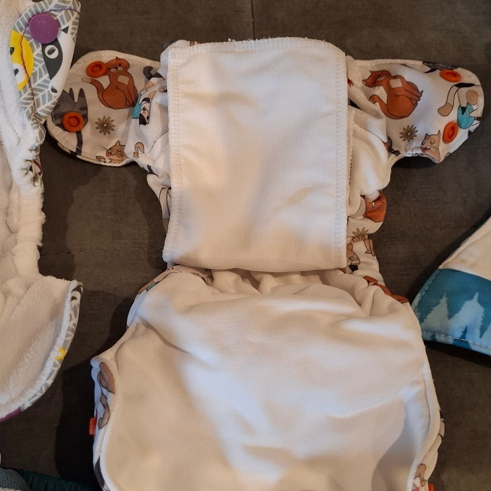 Newborn Stoffwindeln AI2 und AIO