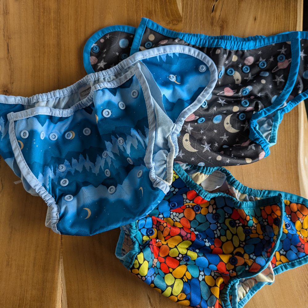 Großes, gut gepflegtes Stoffwindelpaket