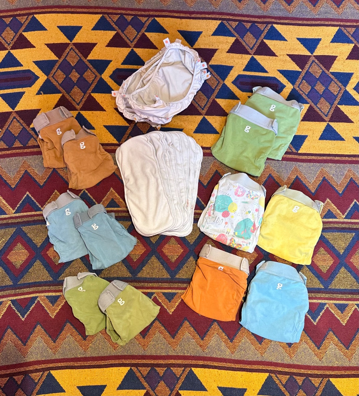 gDiapers Stoffwindel Set in Größe M und L