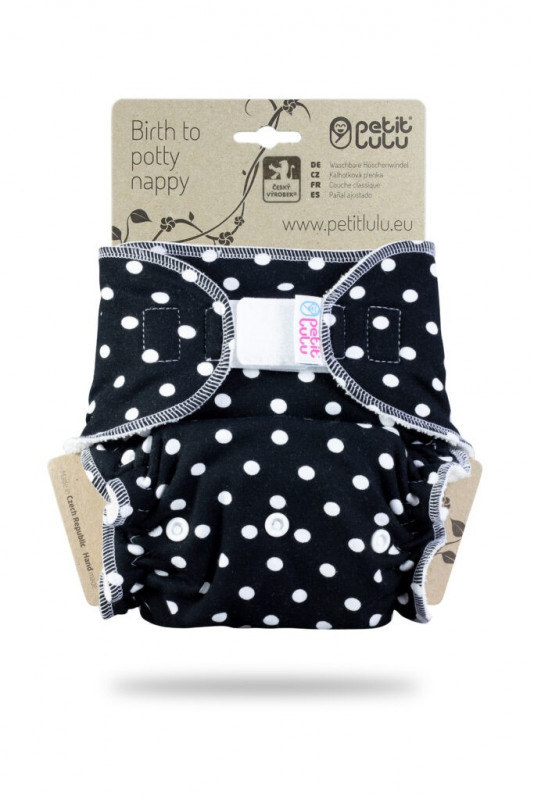 Petit Lulu Höschenwindel Fluffy Organic One Size mit Klettverschluss