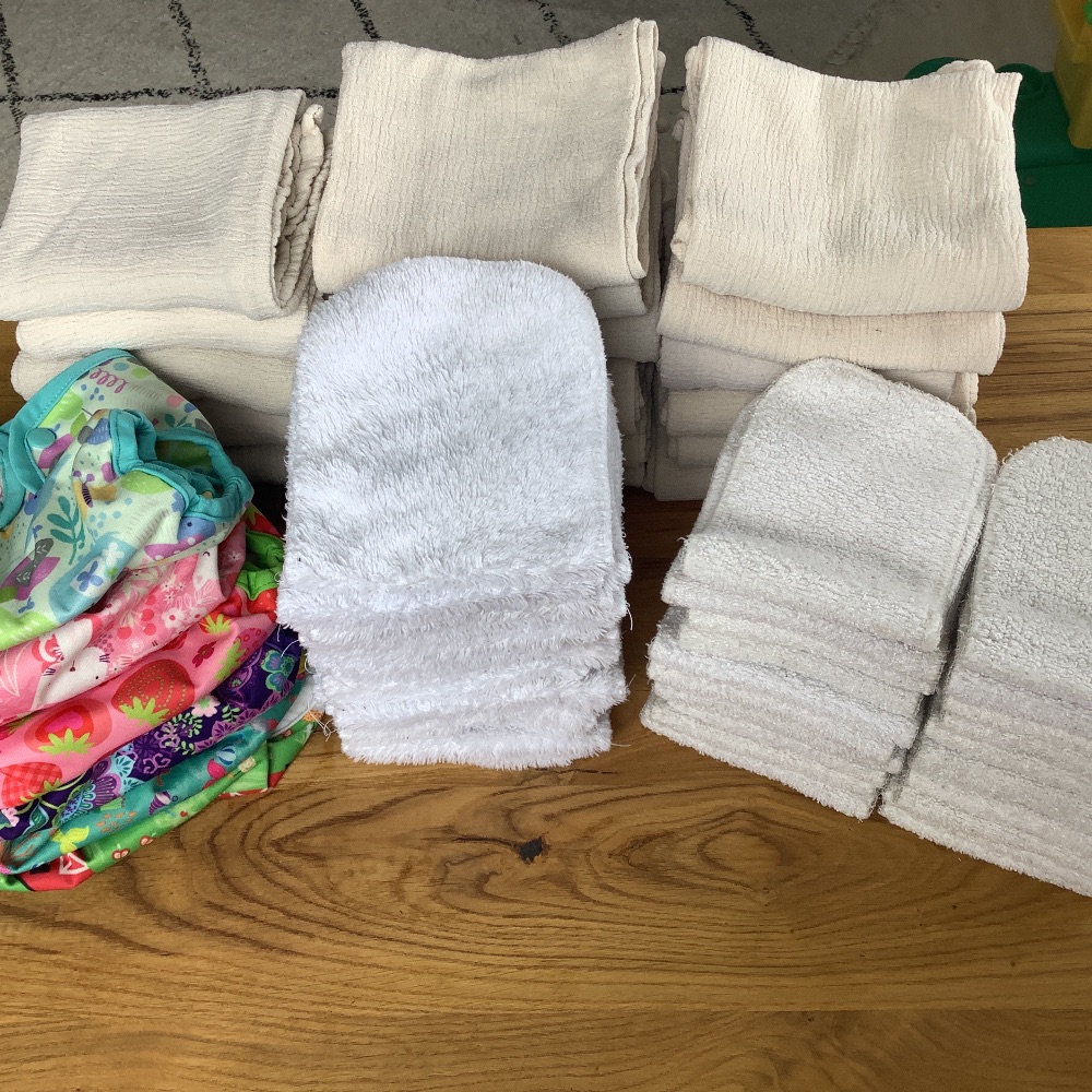 Großes Stoffwindelpaket inkl. Capri blueberrydiapers