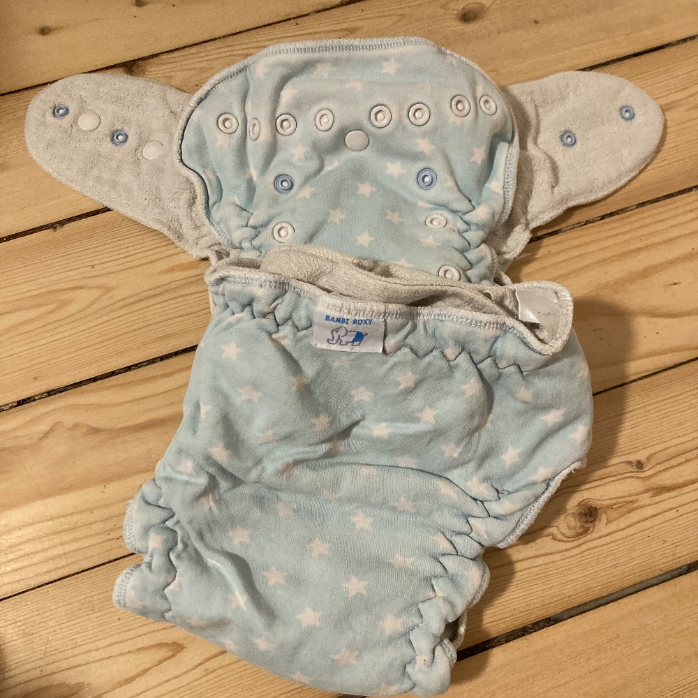 4 Stoffwindeln- Bambi Roxy, Petit Lulu,Anavy