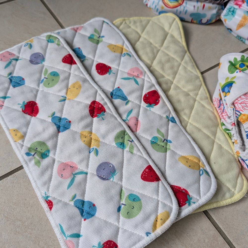 Stoffwindel Paket AIO One Size Bambino Mio Thirsties Blümchen