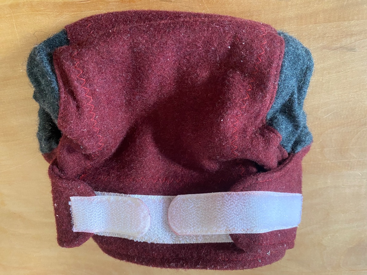 HUDA Wollklett rot L