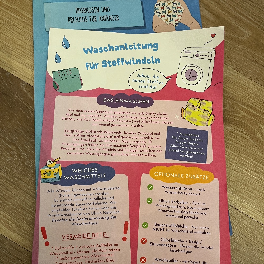 Stoffwindelpaket 5-16kg unbenutzt