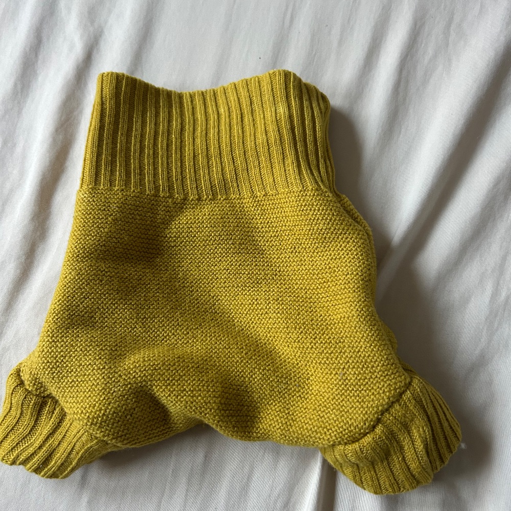Wollüberhose