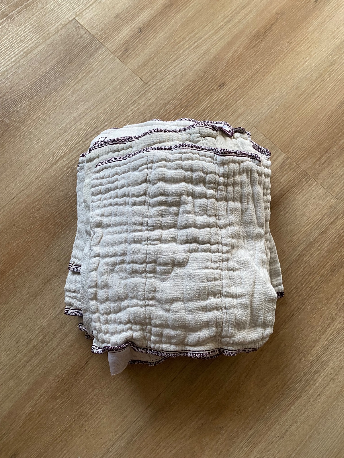 Prefold aus Biobaumwolle