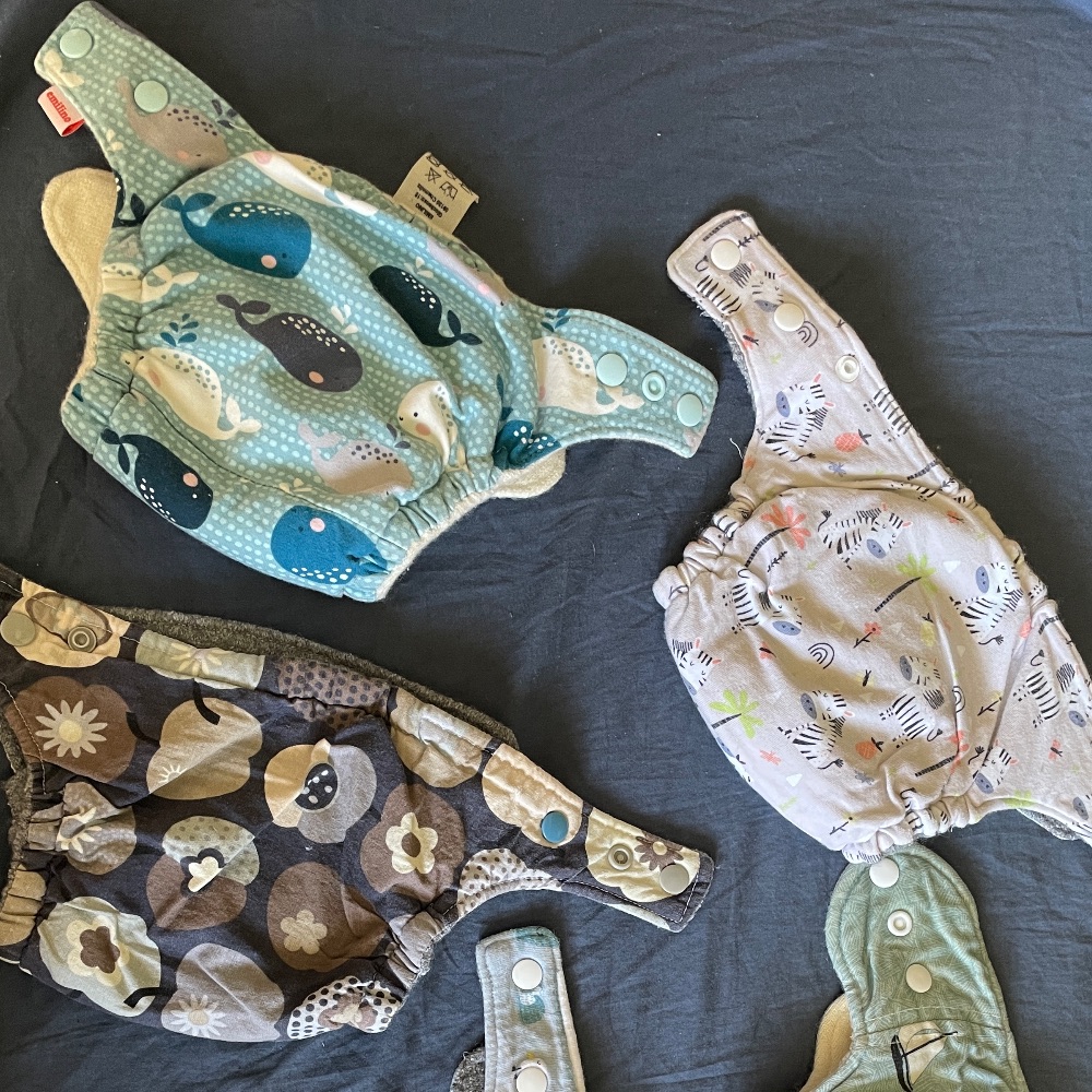 Woll-Snap-Windeln Newbornset