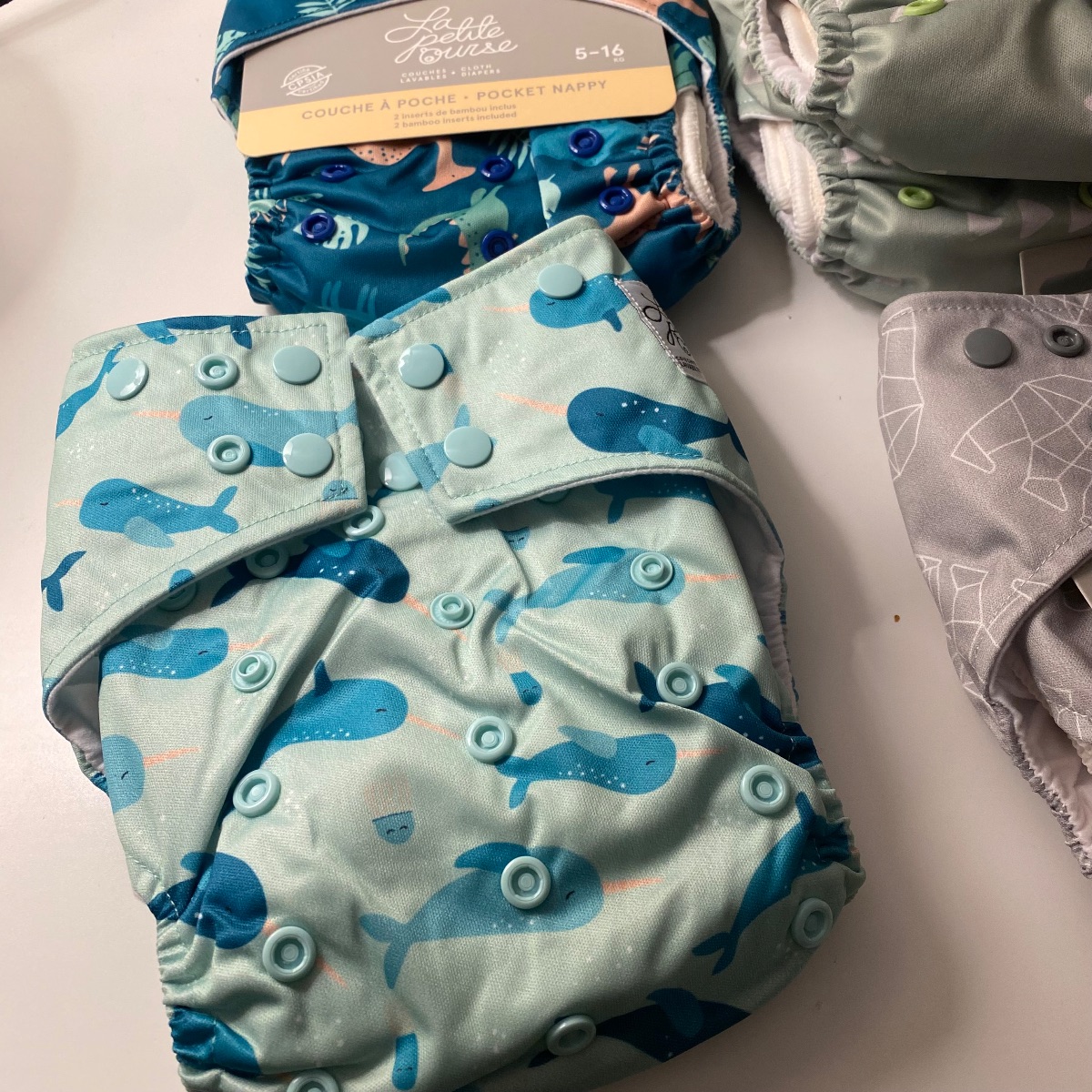 Pocketwindeln Stoffwindeln La Petite Ourse NEU