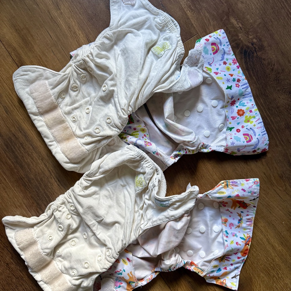 Großes Stoffwindelpaket - Starterset - Bambino Mio, Blümchen, Petit Lulu, TotsBots