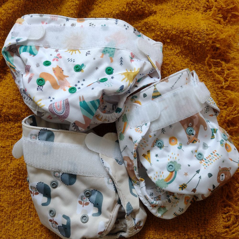 Stoffwindel Blümchen Starter Paket