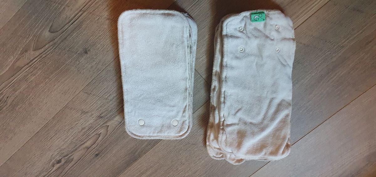 Saugeinlagen mit Druckknöpfen