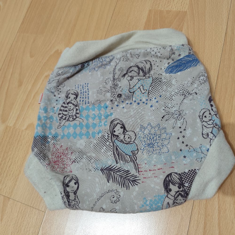 emilino Schlupfüberhose aus Wolle, Wollüberhose Gr. 80-86