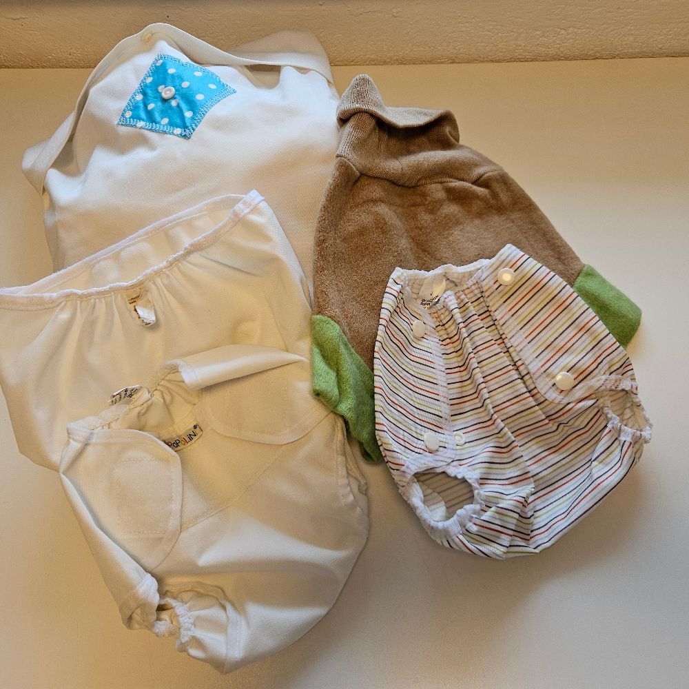 Stoffwindelpaket komplett von 3 bis 15 kg