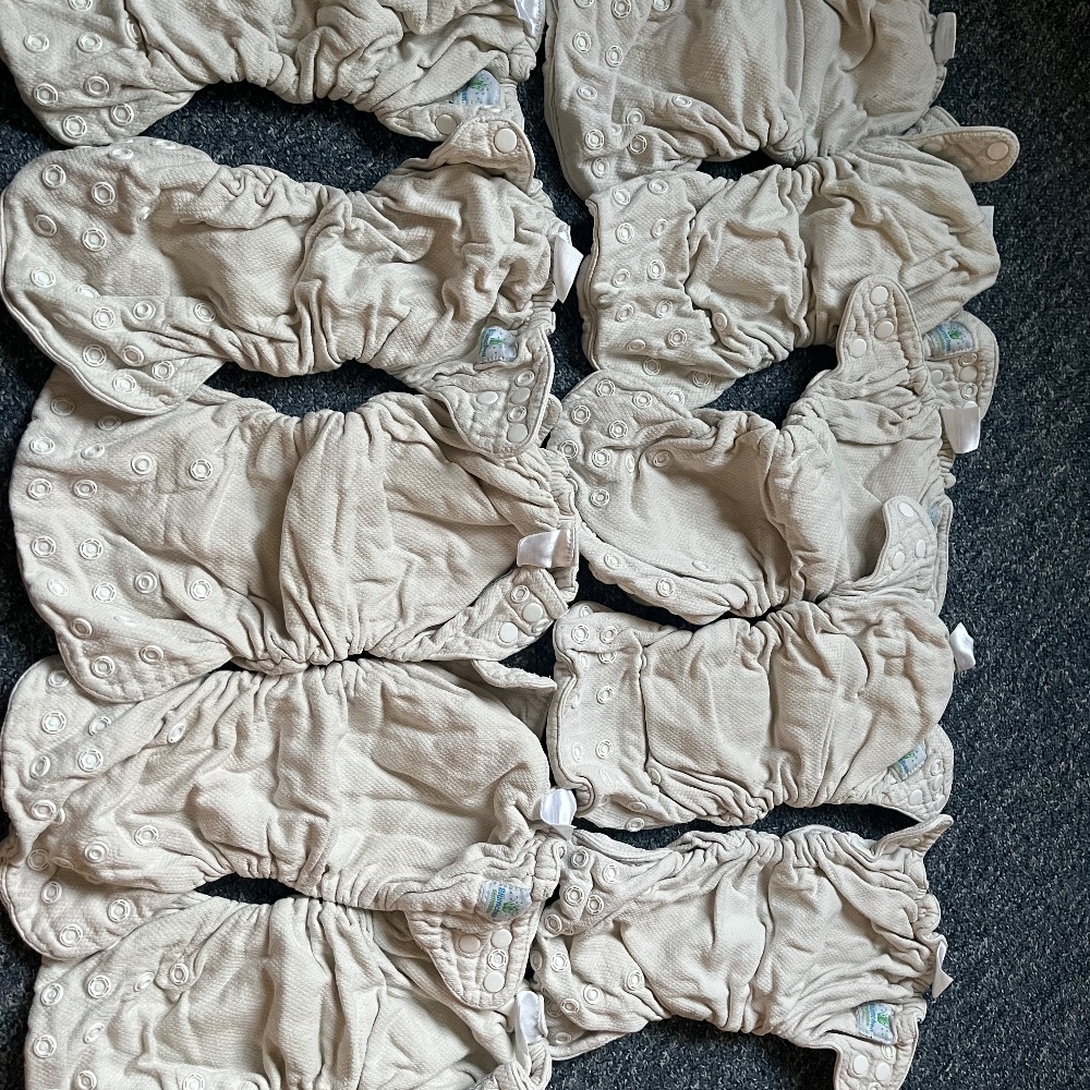 10 Nachtwindeln von Blümchen