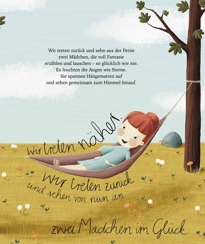 Jupitermond Verlag “Zwei Mädchen im Glück”