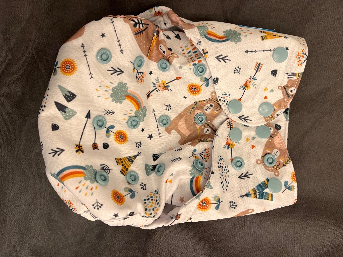 PUL Überhosen Blümchen Bambino Mio Blueberry Petit Lulu