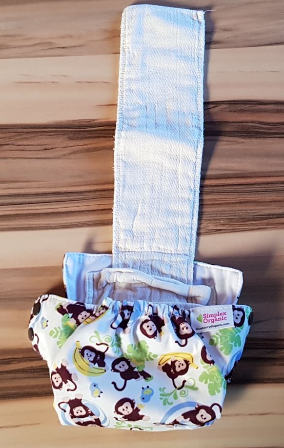 Stoffwindeln All-in-One Thirsties, Smart Bottoms, Blueberry NEU