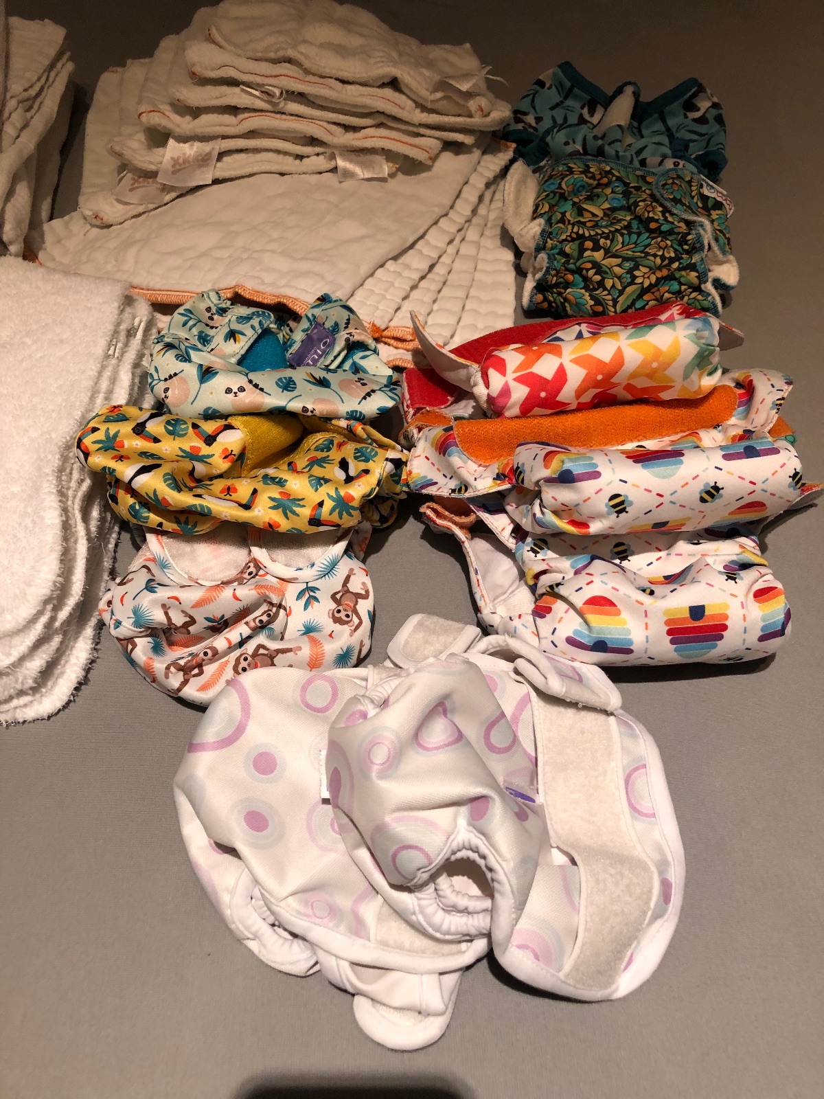 Stoffwindeln-Set Newborn