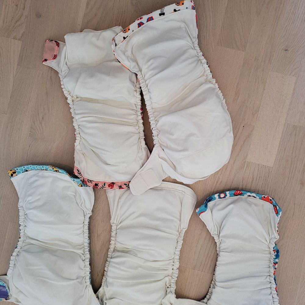 Großes Bambino mio AIO Stoffwindelpaket mit Einlagen