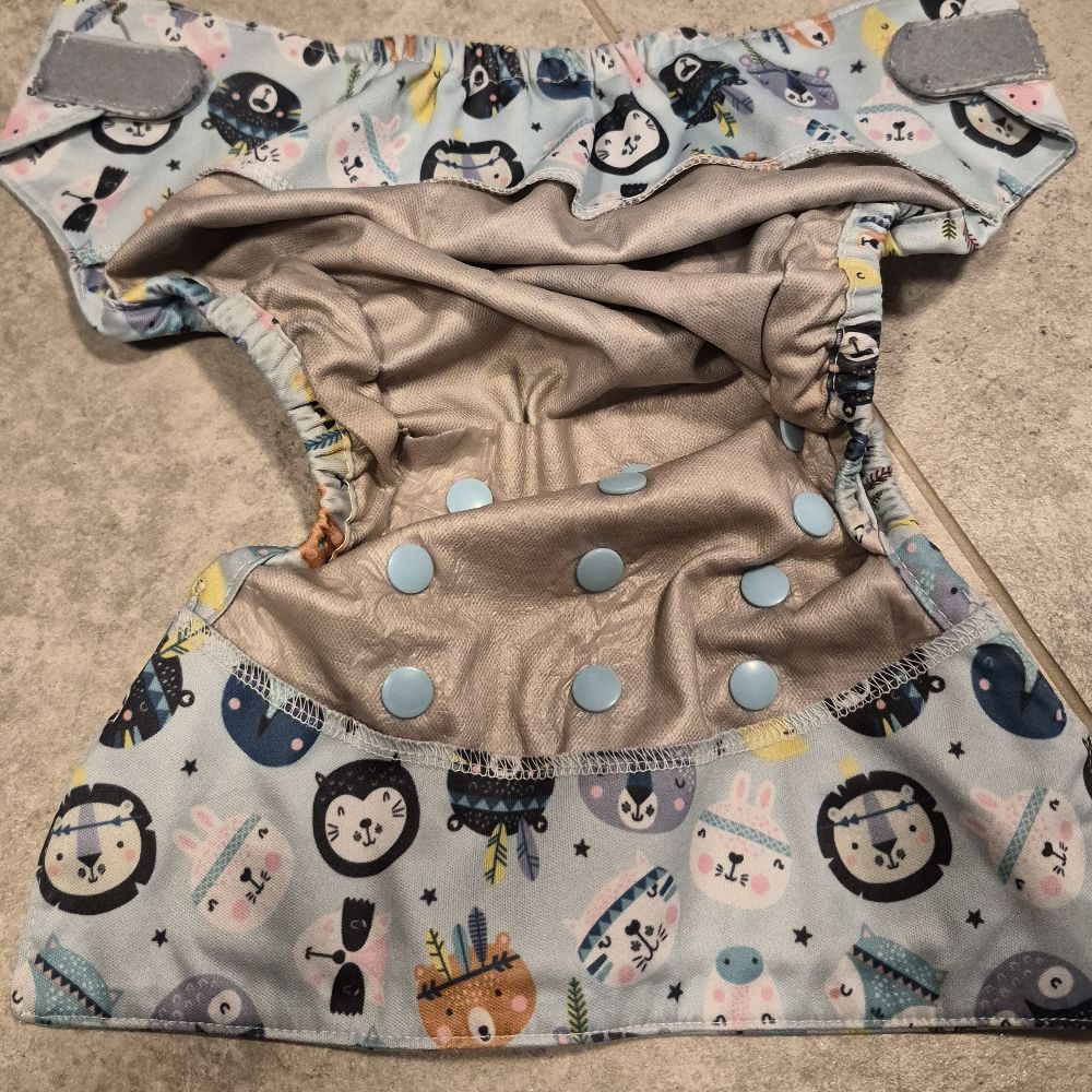 Blümchen Taschenwindel Hüllen One Size