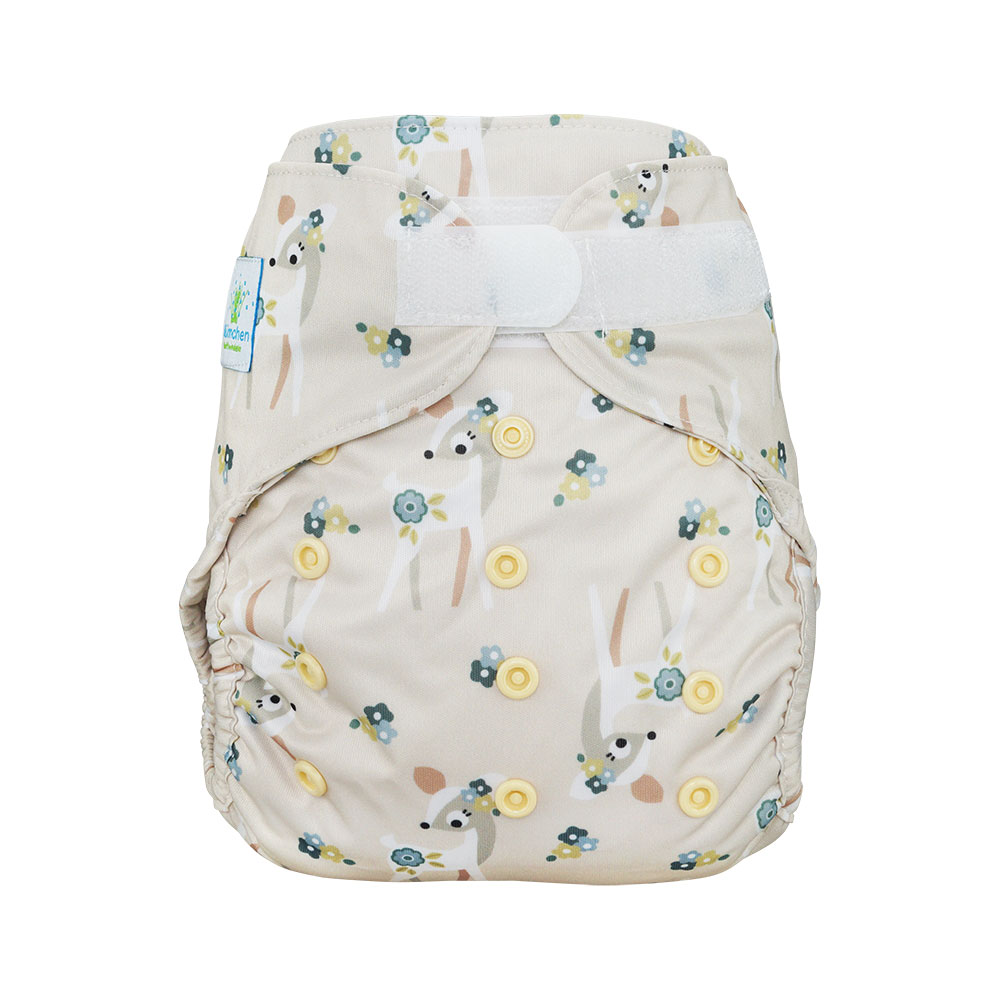 Blümchen Überhose One Size mit Klettverschluss