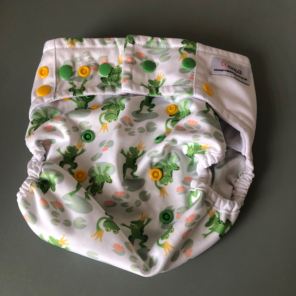 Windelzauberland Überhose Onesize Frosch