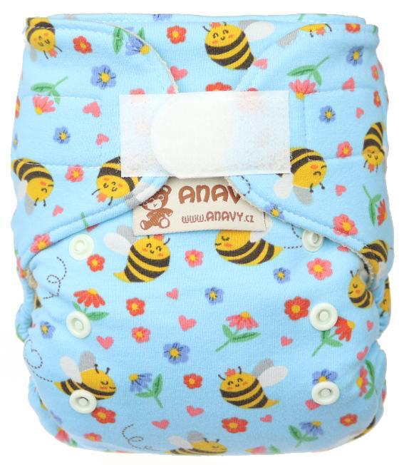 Anavy Wollüberhose Newborn mit Klettverschluss