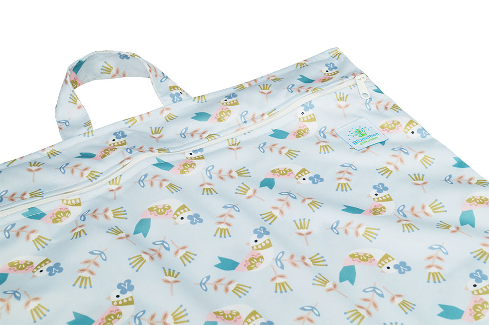 Blümchen hängender Windelsack Gr. XL