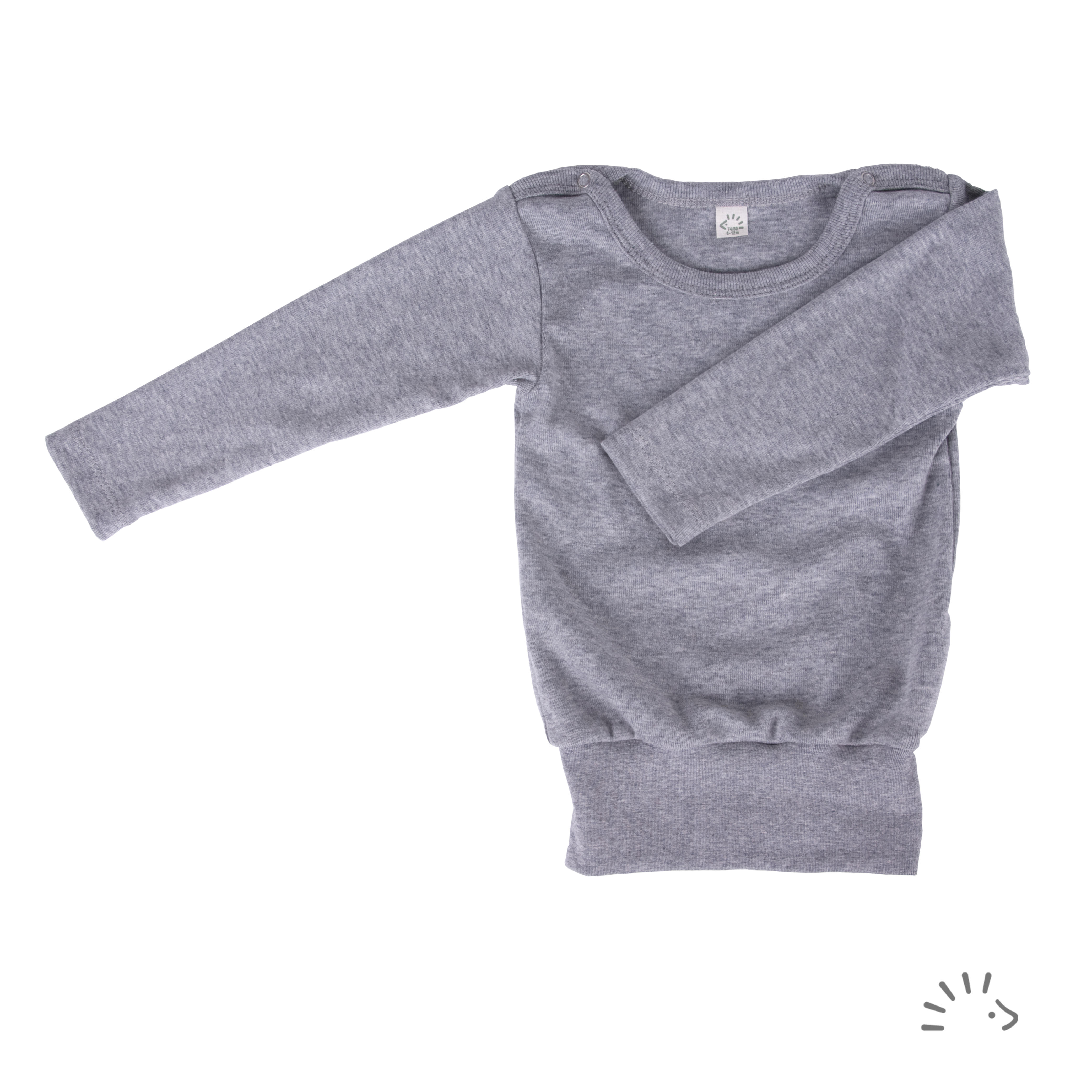 Popolini Shirt W-Free Feinripp