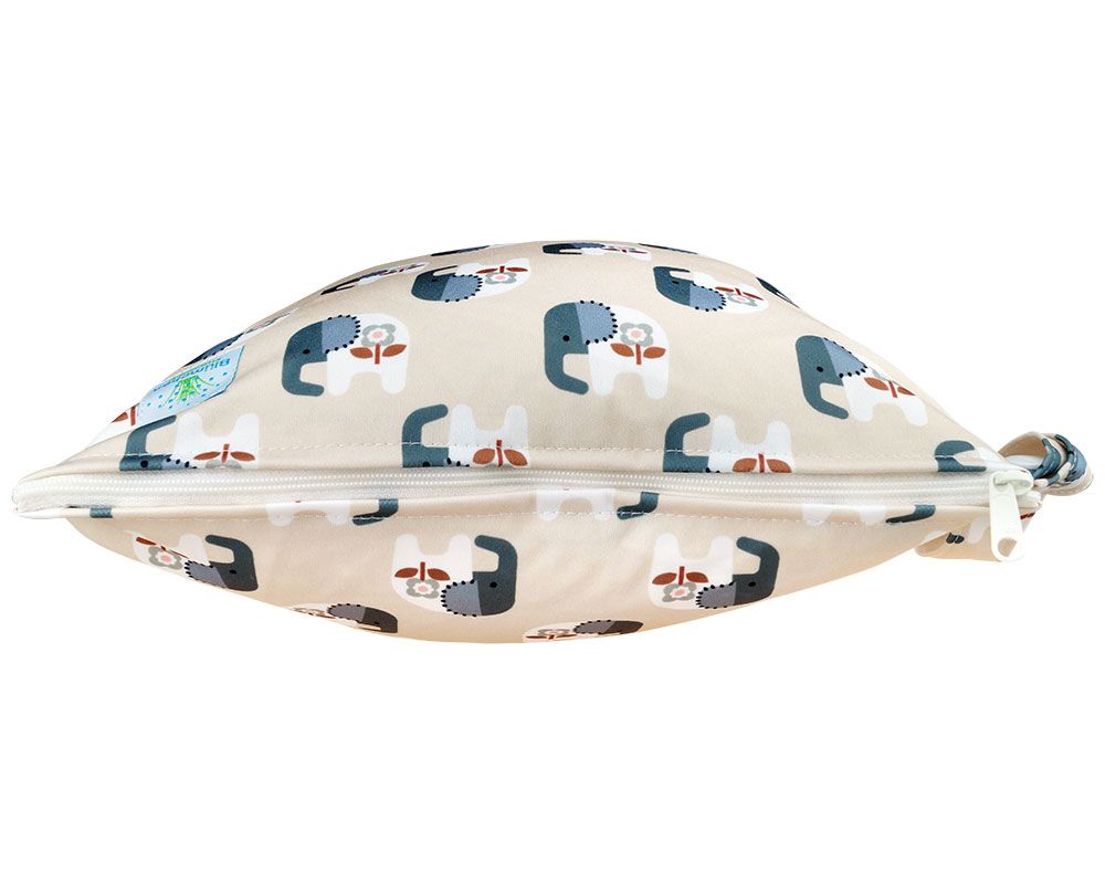 Blümchen Wetbag mit Faltboden