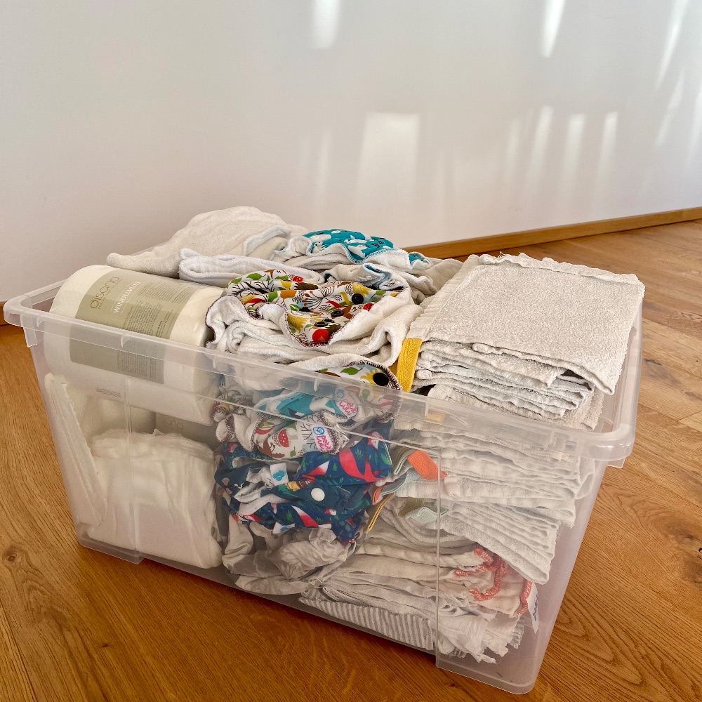 Neuwertiges Stoffwindelpaket