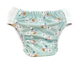 Blümchen Pull-up Pant Schwimmwindel + Trainer  