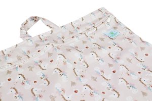 Blümchen hängender Windelsack Gr. XL